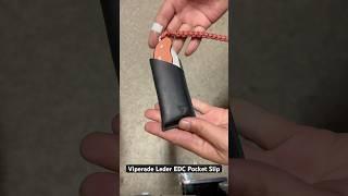 Viperade Leder EDc Pocket Slip Knife Messer Unboxing #edc #knife #messer #unboxing #love