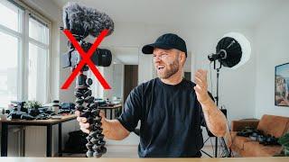 7 Mistakes talking to a Camera I stopped doing!