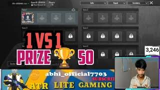 BGMI LIVE CUSTOM ROOM || 1V1 TDM CUSTOM ROOMS  ||  #bgmilivecustomroom #bgmi #bgmilive