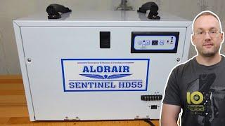 ALORAIR SENTINEL HD55 Dehumidifier Install, Wattmeter and Extra Features