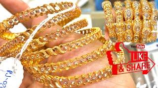 Top 4 Designs Gold bangles - RP | Gold Bangles kuki