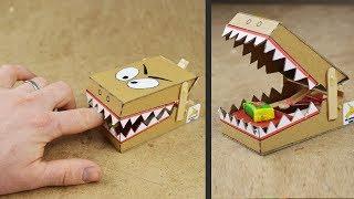 DIY Simple Rat Trap from Cardboard (mr. hotglue's family)