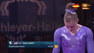 Jade Carey Vault Event Finals 2019 World Championships