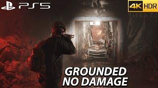 The Last of Us 2 PS5 Aggressive Gameplay - Rat King Boss (Grounded / No Damage) | 4k/60FPS .