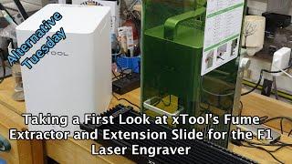 Taking a First Look at xTool's Fume Extractor and Slide Extension