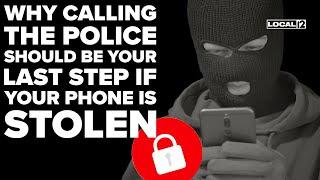 Why calling the police should be your last step if your phone is stolen