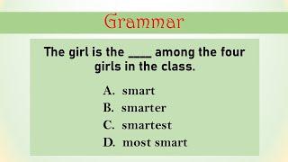 Grammar Practice Test | Test Your Grammar Skills