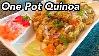 One Pot Coconut Quinoa | Healthy & Quick Lunch Recipe