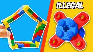 I Made 100 Level ILLEGAL LEGO: Building Techniques  | FUNZ Bricks