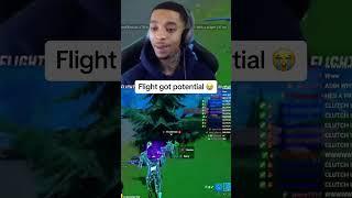 Flight might be like that in fortnite #flightreacts  #funny  #fortnite #viralshorts #shorts