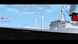 S.S. France "The Last Oceanliner of the French"