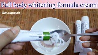 Full body whitening formula cream, get rid of freckles, pigmentation and dark Spots