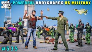 Michael's Powerful Bodyguards Vs Military | Gta V Gameplay