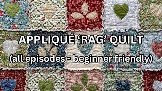 'Rag quilting' tutorial / all episodes - beginner friendly / SAVE for REFERENCE ️ #quiltingtutorial