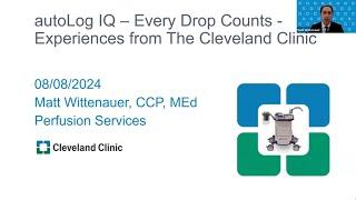 Every drop counts: How the autoLog IQ has transformed the Cleveland Clinic's autotransfusion program