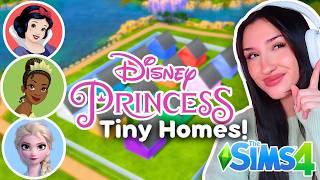 every Tiny Home is a DISNEY PRINCESS in The Sims 4