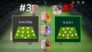 Top 5 Formations in FC Mobile 