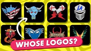 ARE YOU ABLE TO GUESS THE WWE WRESTLER BY LOGO | WWE TRIVIA & QUIZ CHALLENGE 