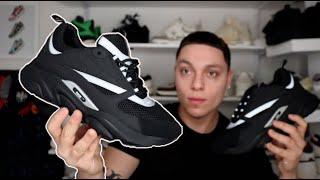 Dior B22 SNEAKER Black Technical Mesh 3M (Review) + ON FOOT