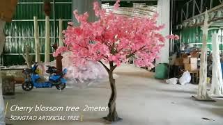 2m mini size cherry blossom tree artificial - pink