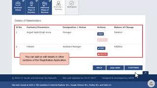 Applying for Amendment of Core Fields in the Registration Application of a Normal Taxpayer