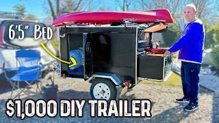 DIY Camper Built For Under $1000