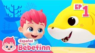 Tiburón Bebé Du Ru Du Ru | EP01 | Cantemos con Bebefinn | Canciones Infantiles | Bebefinn en español