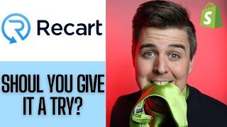 RECART Messenger Marketing App - Honest Shopify App Review by EcomExperts.io