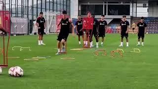 INSIDE TRAINING | Barcelona final prepations for Uefa Match Lewandoski, Yamal, Raphinha, Gavi, Ansu