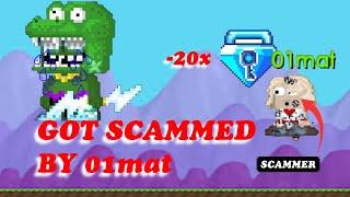 Got Scammed over 20 BGL in Growtopia