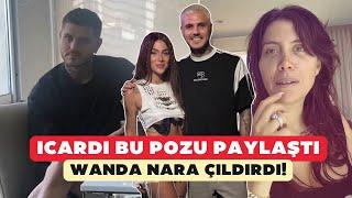 Icardi bu pozu paylaştı, Wanda Nara çıldırdı!