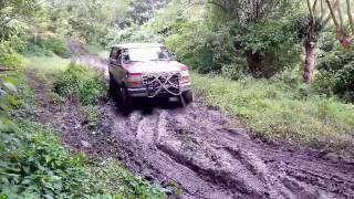 Ford Bronco Off Road Mudding Trail