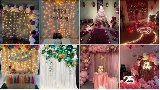 Birthday decorations ideas at home || Birthday decorations