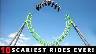 Top 10 Scariest Amusements Rides In the World - Most Dangerous Rides Ever [2021]