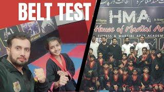 Belt Test in Bredan Fou Martial Arts at House of Martial Arts Rawalpindi by Asif Cheema