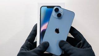 Unboxing iPhone 14 Blue & Camera Test 4K