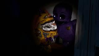 FNAF 4 in REAL TIME PURPLE GUY vs NIGHTMARE FREDBEAR SFM Animation (fanmade)