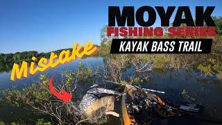 Bass CRUSHING the Fluke - MOYAK Kayak Fishing Tournament - Stockton Lake