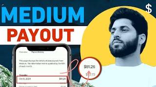 Medium Payout with zero (0)Tax | Medium payment Proof | Medium Monetization