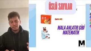 13) ÜSLÜ SAYILAR | MALA ANLATIR GİBİ TEK VİDEODA HALLET KPSS TYT AYT ALES LGS