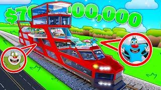 Roblox Oggy Build A Super Luca Train With Jack