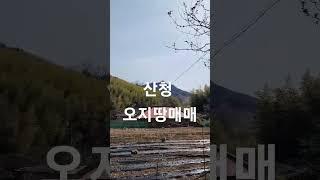 산청 귀촌 귀농 토지  땅매매 매물촬영 접수중입니다.