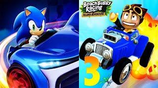 Sonic Racing Vs Beach Buggy Racing 3 - BB Racing 3