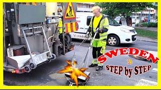 SWEDEN - PEDESTRIAN CROSSWALK STEP by STEP using @GEVEKO! @MasterWorkers