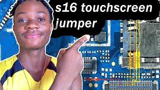 Itel S16 Touchscreen not working | Jumper Solution (Mobile  Repairing Course)