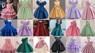 Stylish Silk Baby Frock Designs /  Latest silk  Maxi & Frocks for Baby Girl / #eiddressdesign2025