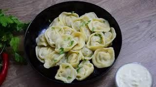 Pelmeni / COLȚUNAȘI umpluti cu carne tocata, reteta ruseasca