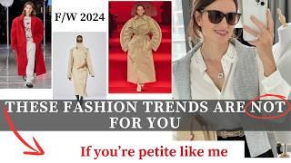 Fall 2024's Biggest Fashion Faux Pas for Petite Women