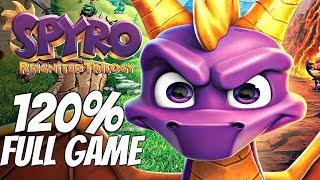 Spyro Reignited Trilogy - Walkthrough 120% Complete All Dragons, All Gems, All Eggs FULL GAME