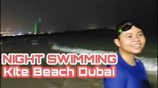 Night Swimming | Kite Beach Dubai | 22082020